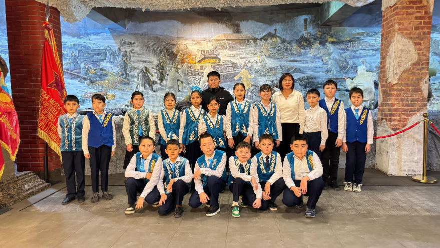 Ұлы жеңістің - 80 жылдығына орай Қазақстан Республикасы Қарулы күштерінің әскери-тарихи мұражайына саяхат сабақ