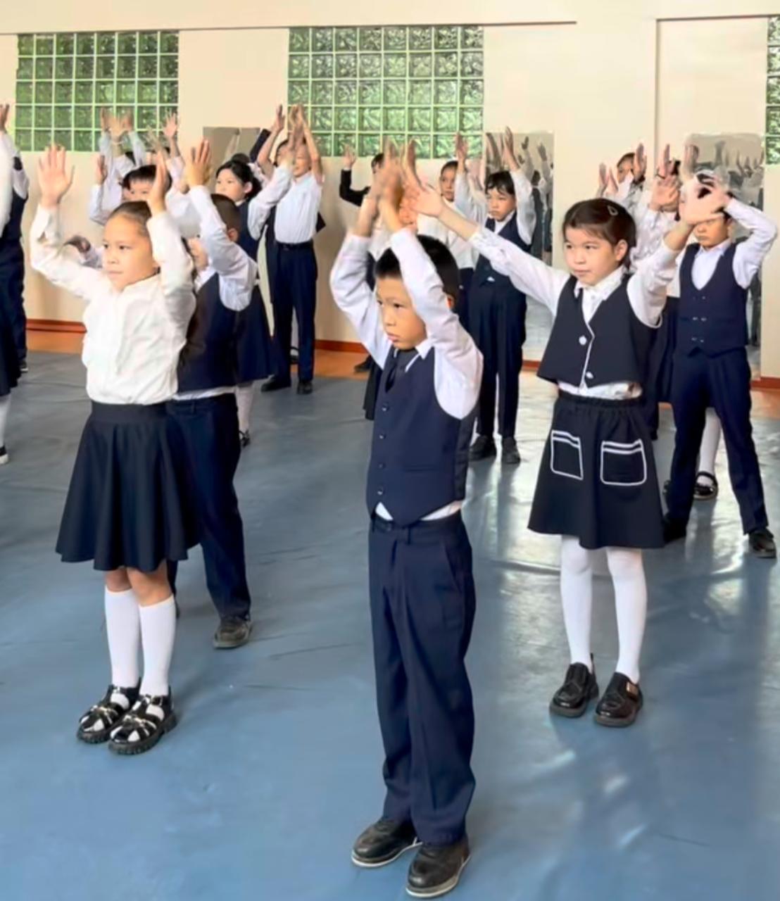 Оқушылардың сергіту жаттығулары