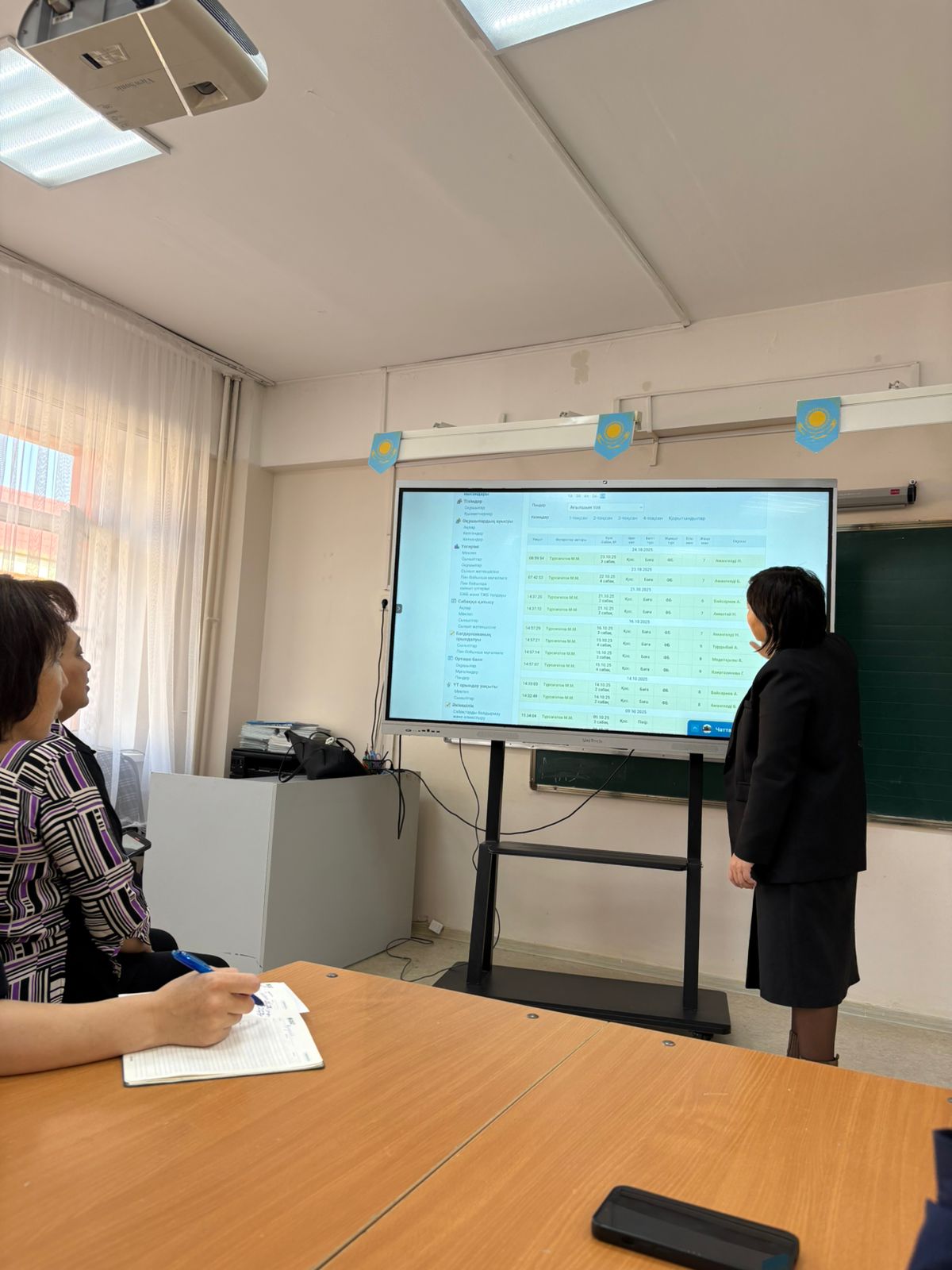 «Kundelik.kz: Сандық жүйеде тиімді жұмыс жүргізудің құпиялары» тақырыбында шеберлік сабағы өткізілді.  Шеберлік сабағын информатика пәнінің мұғалімі Ахметжанова Асель Адылғазыевна жүргізді.