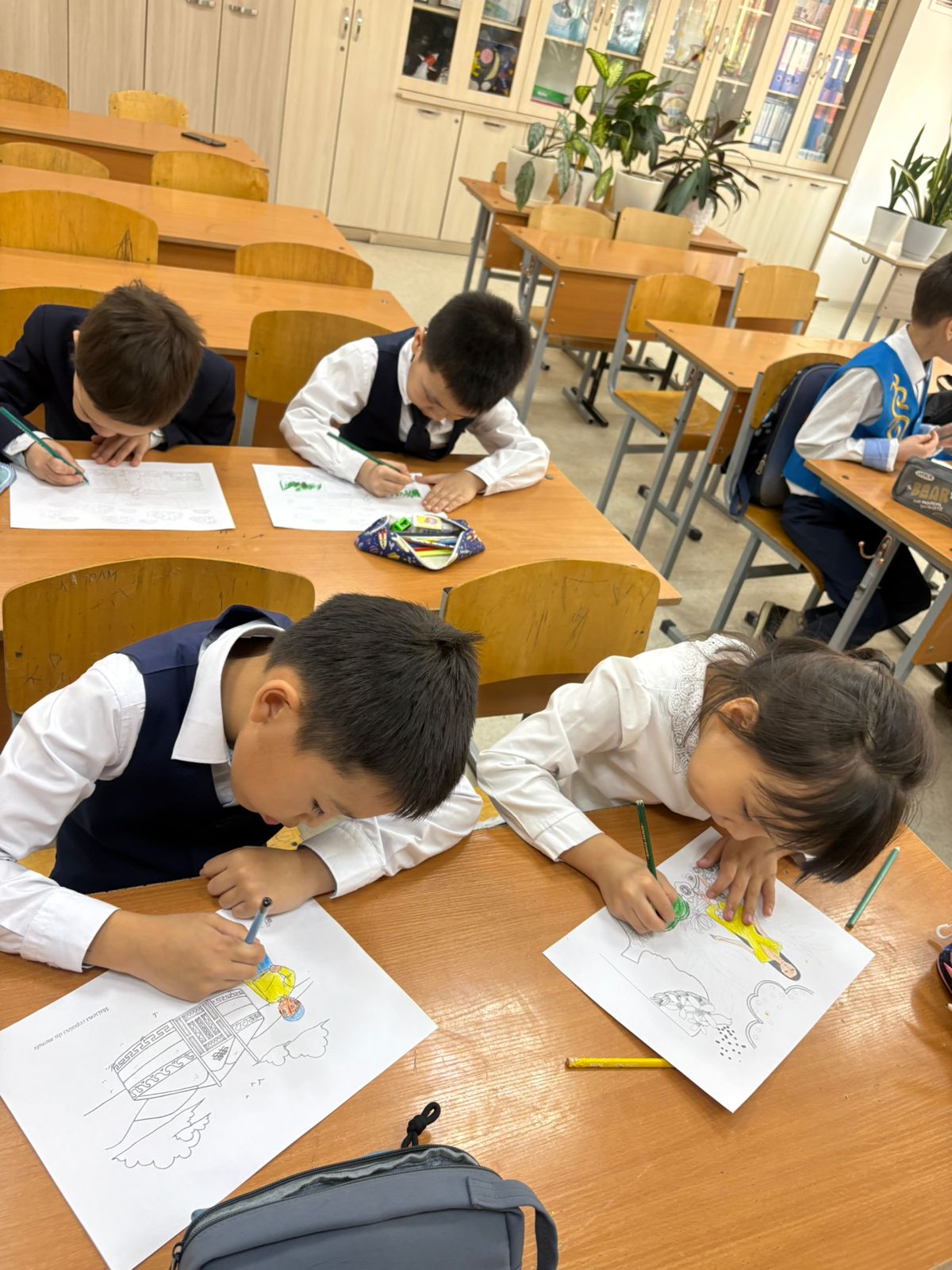 «Наурыз – жыл басы» тақырыбында тәрбие сағаты өткізілді.